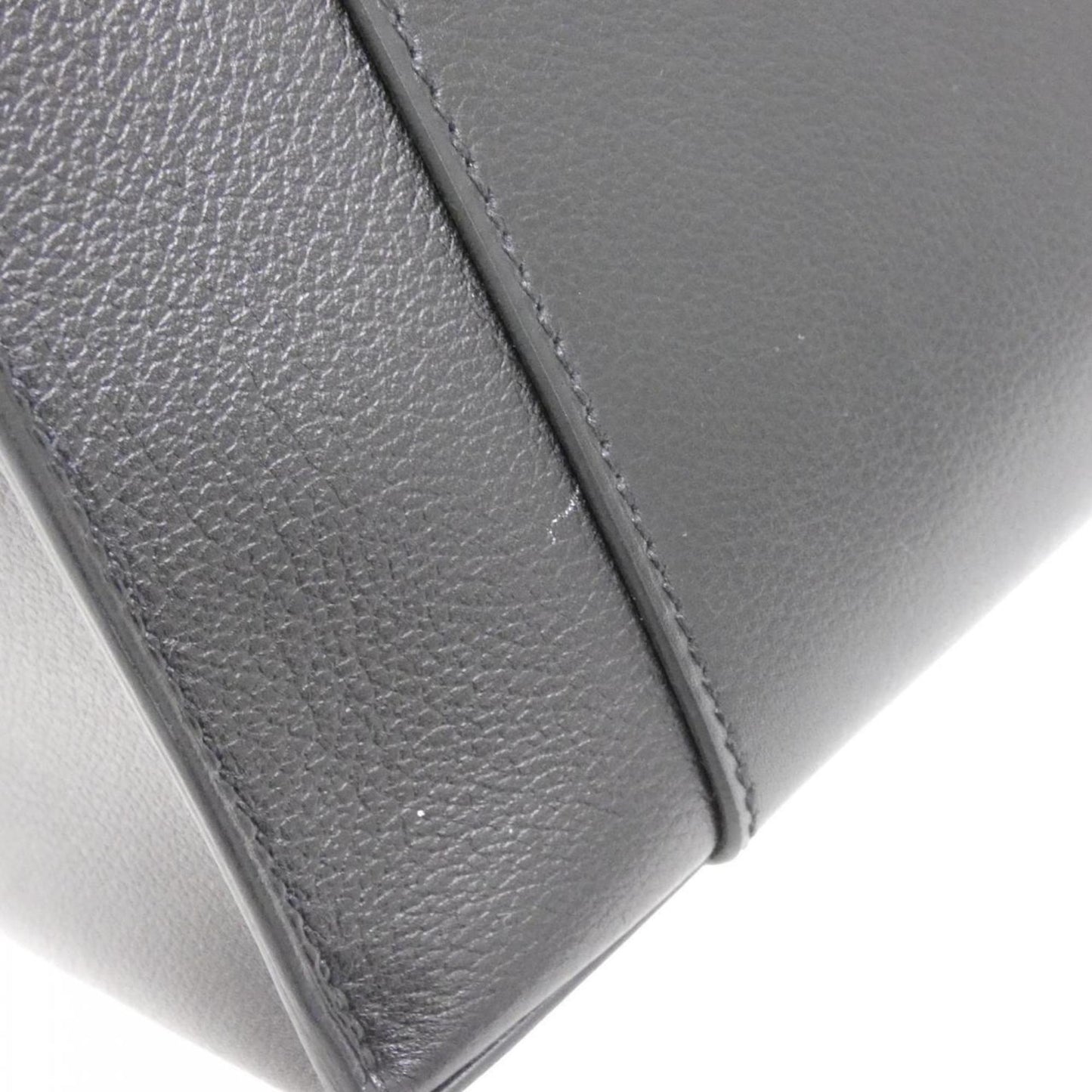 Hermes Black Evergrain Leather Shoulder Bag ( )