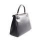 Hermes Black Box Calf Leather Leather Handbag ( )