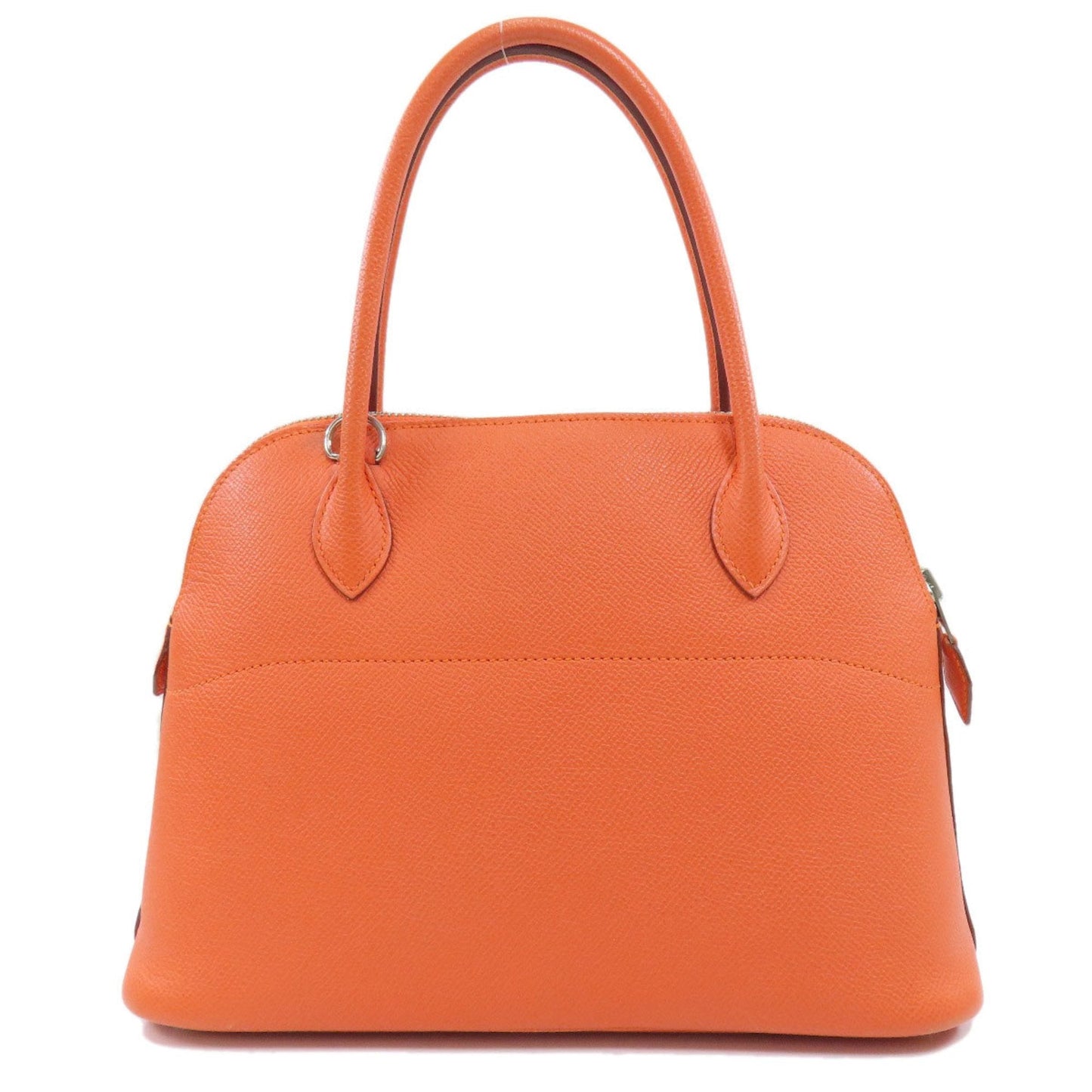 Hermes Bolide Orange Epsom Leather Handbag ( )