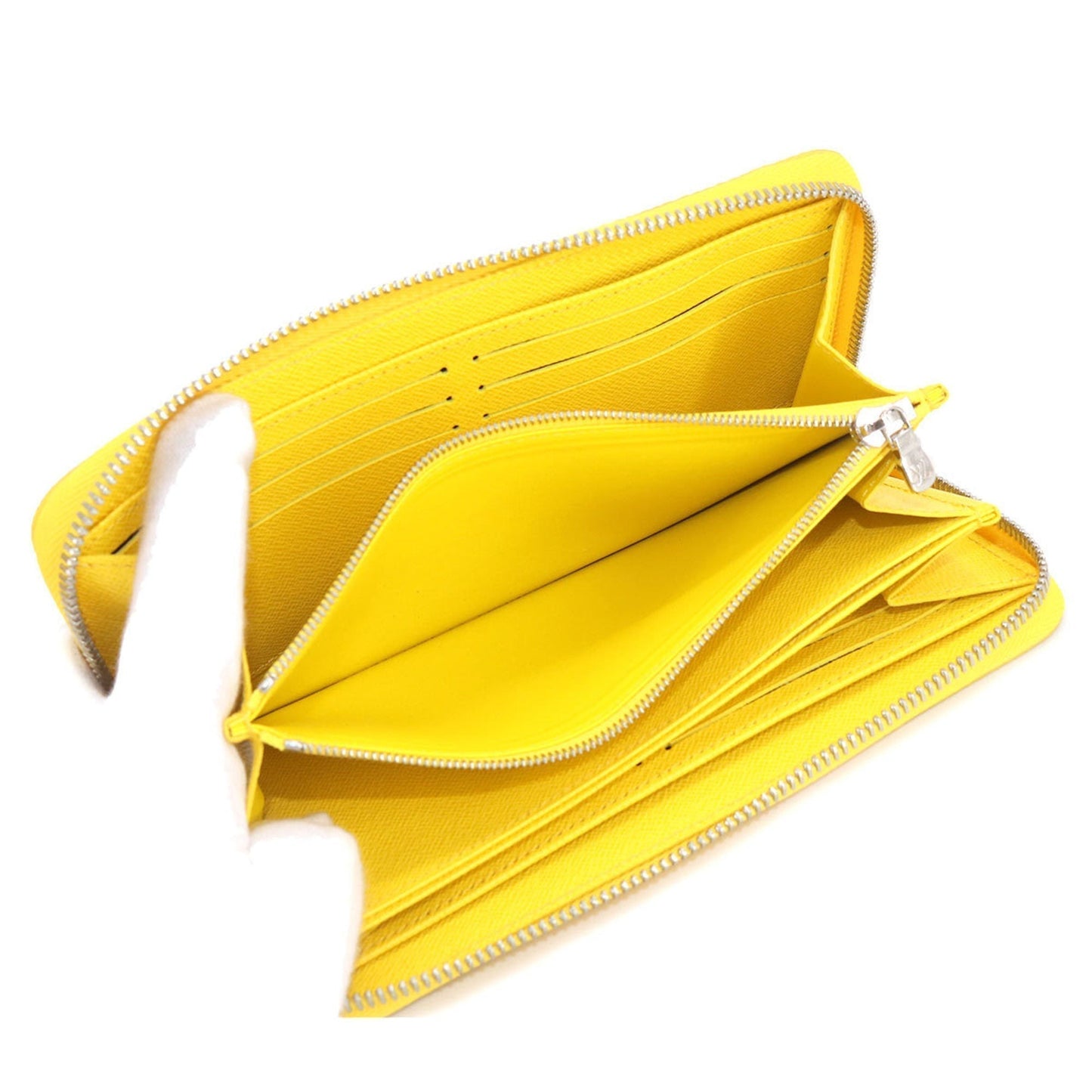LOUIS VUITTON Epi Infinity Dot LVxYK Zippy Wallet Round Zipper Long Leather Jaune M81960 RFID