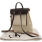 Hermes Beige Brown Leather Tote Bag ( )