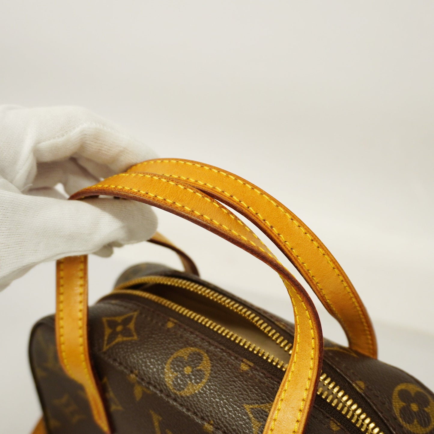 LOUIS VUITTONAuth  Monogram 2WAY Bag Spontini M47500 Handbag