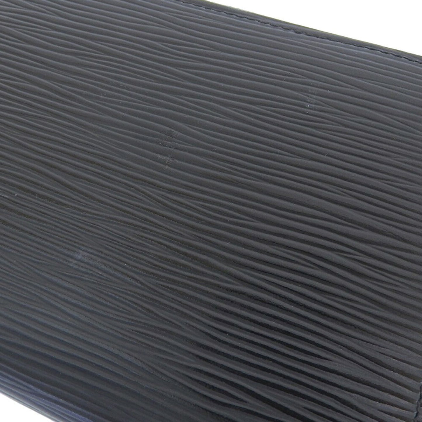LOUIS VUITTON Zippy Wallet Long M61857 Epi Leather Noir Black MI1137 Unisex