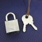 Hermes Blue Taurillon Clemence Leather Handbag ( )
