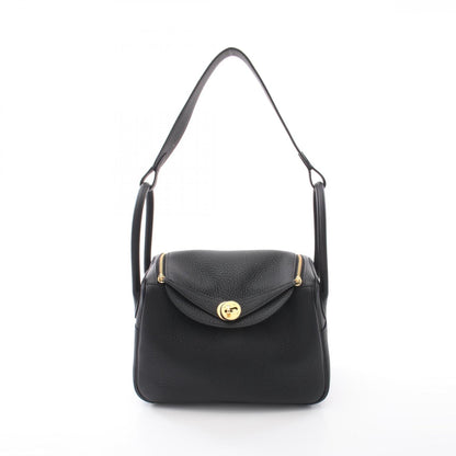 Hermes Black Taurillon Clemence Leather Shoulder Bag ( )