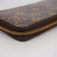LOUIS VUITTONAuth  Monogram Zippy Wallet M42616 Long Wallet [bi-fold]