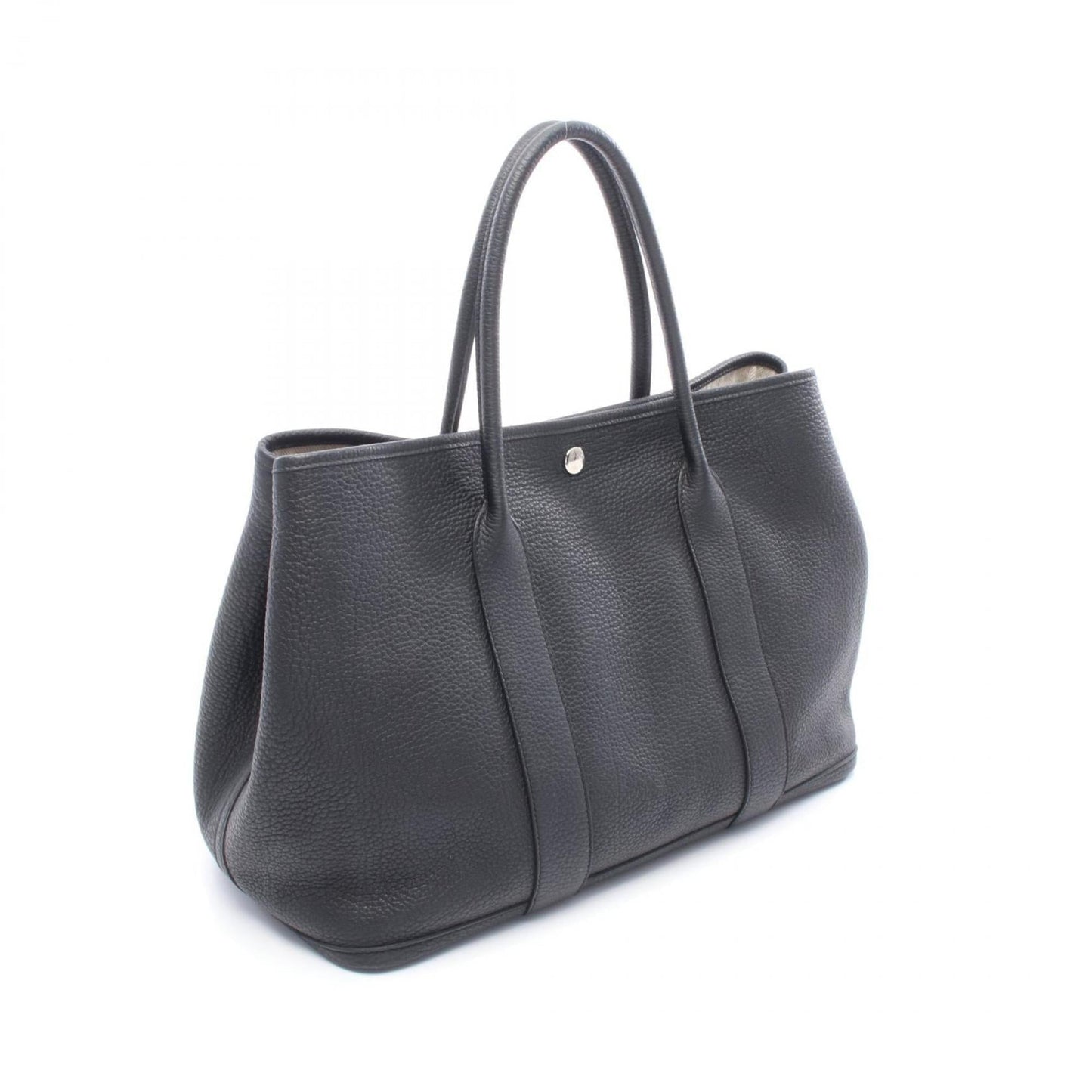 Hermes Black Negonda Leather Tote Bag ( )