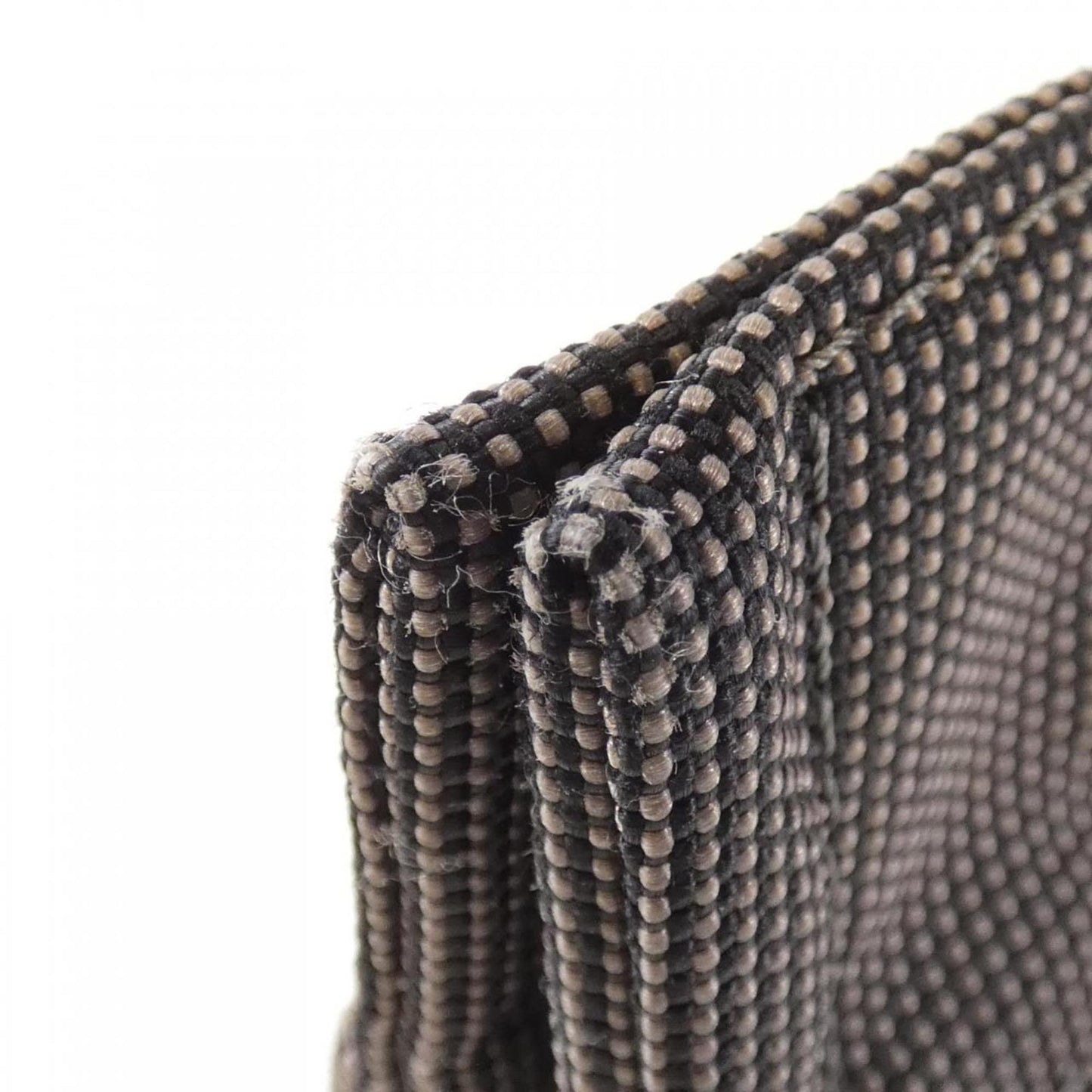 Hermes Black Canvas Handbag ( )