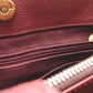 CHANEL 2way tote Red Bordeaux leather A69930