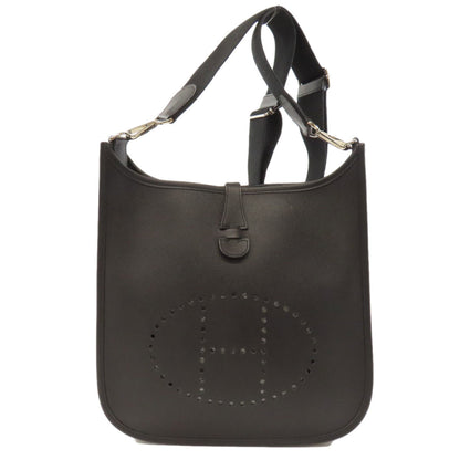 Hermes Black Epsom Leather Shoulder Bag ( )
