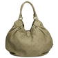 Louis Vuitton XL Mahina Shoulder Bag Monogram Gray Ladies