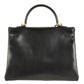 Hermes Black Box Calf Leather Handbag ( )
