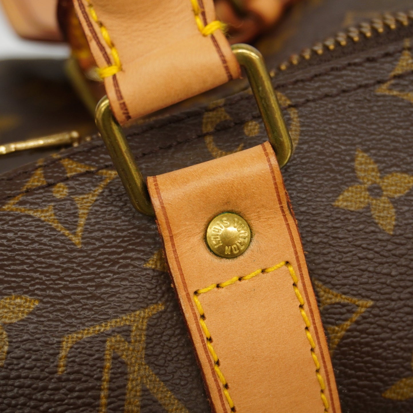 LOUIS VUITTONAuth  Monogram Keepol 50 M41426 Boston Bag
