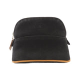 Hermes Black Canvas Pouch ( )
