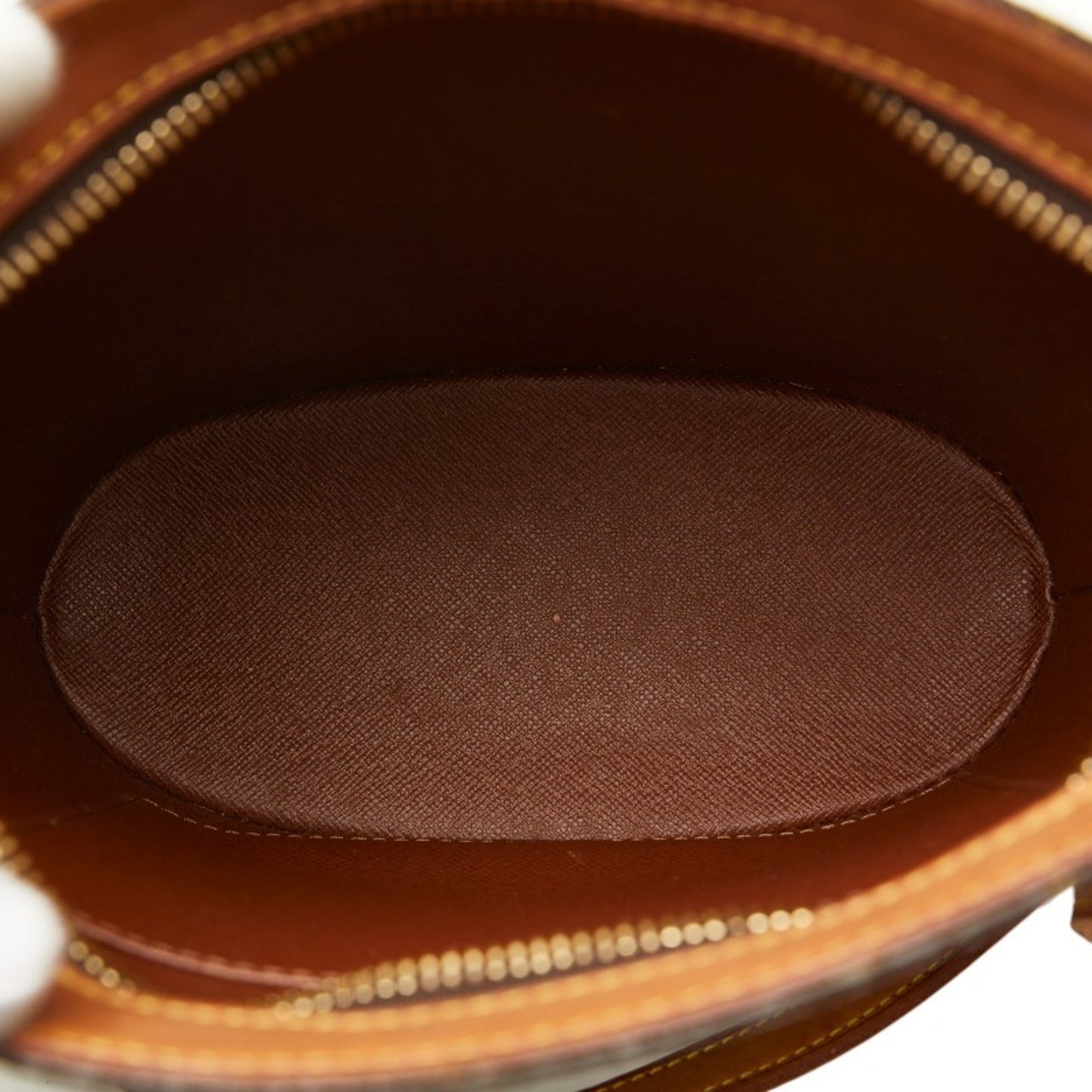 LOUIS VUITTON Monogram Drouot Shoulder Bag M51290 Brown PVC Leather Women's