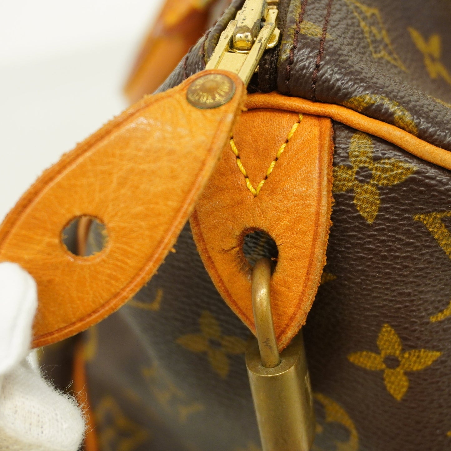 LOUIS VUITTONAuth  Monogram Speedy 30 M41108 Women's Handbag