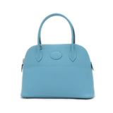 Hermes Blue Epsom Leather Tote Bag ( )