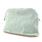 Hermes Bolide Light Blue Cotton Pouch ( )