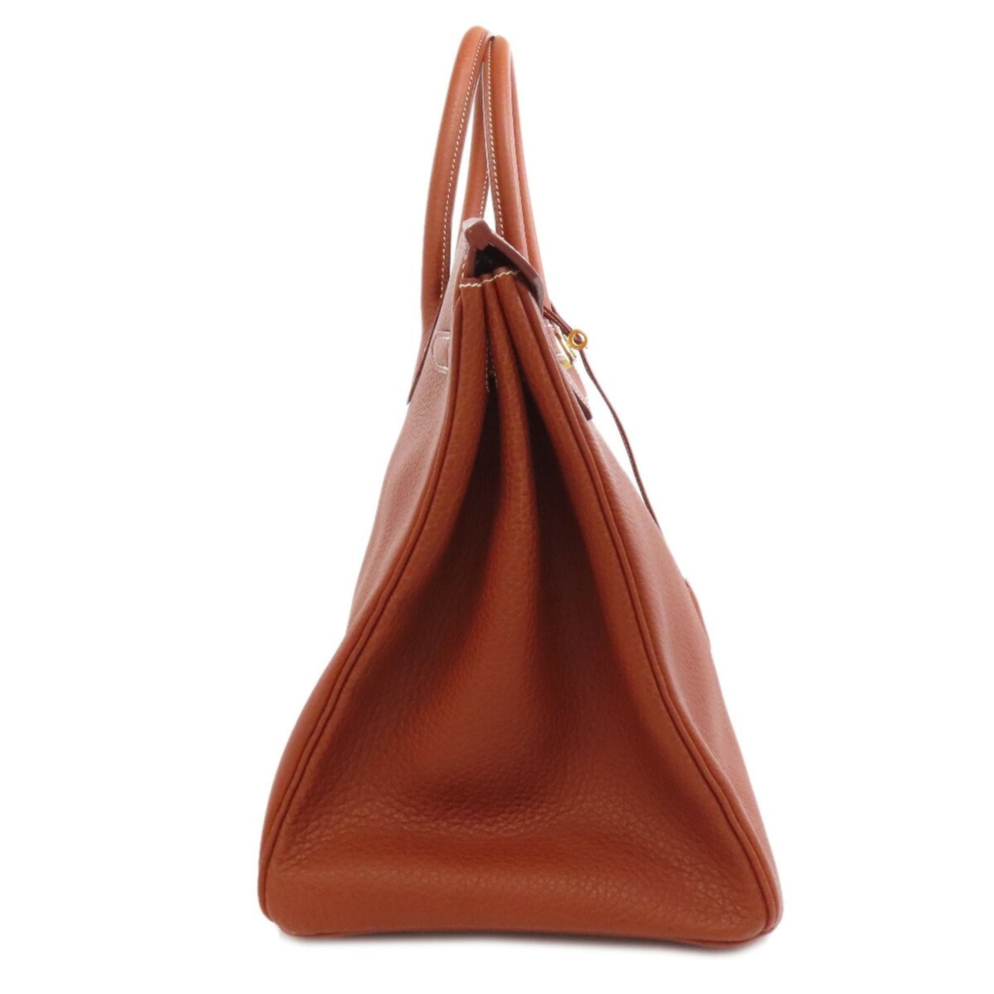 Hermes Brown Ardennes Leather Handbag ( )