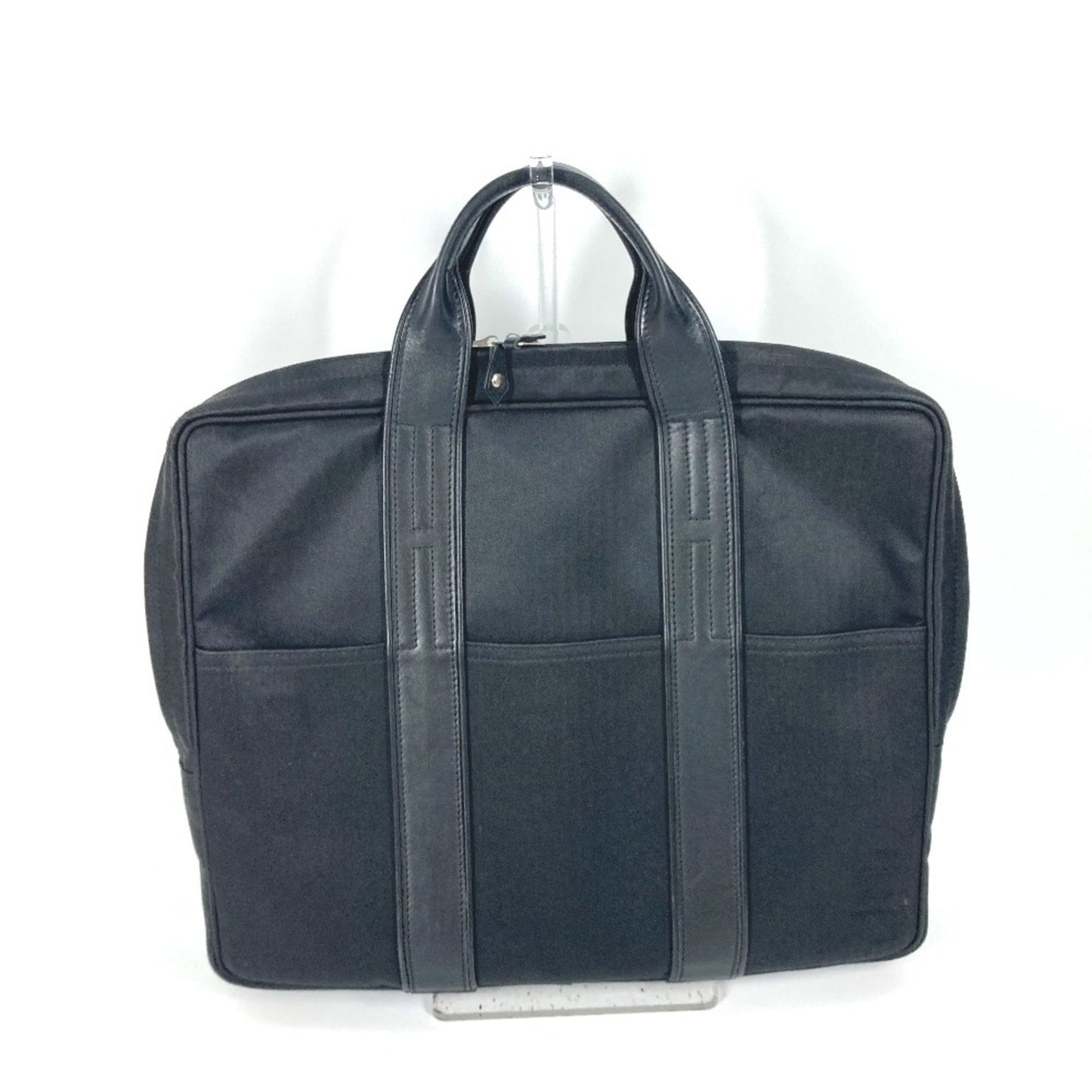 Hermes Acapulco Black Nylon Handbag Tote Bag ( )