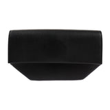 Hermes Black Chevre Leather Clutch Bag Handbag ( )