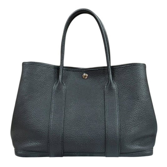 Hermes Black Negonda Leather Tote Bag ( )