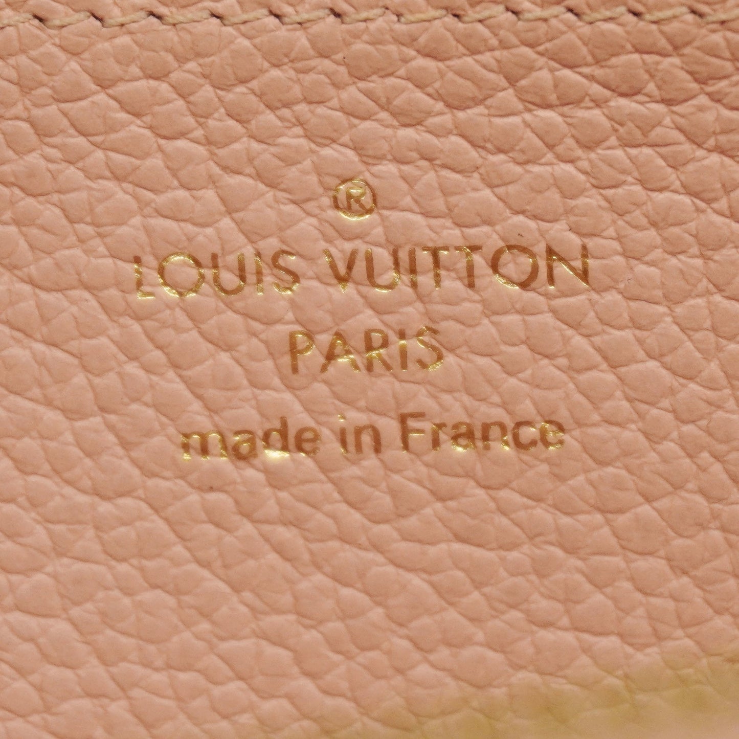 LOUIS VUITTONAuth  Monogram Empreinte Zippy Wallet M61857