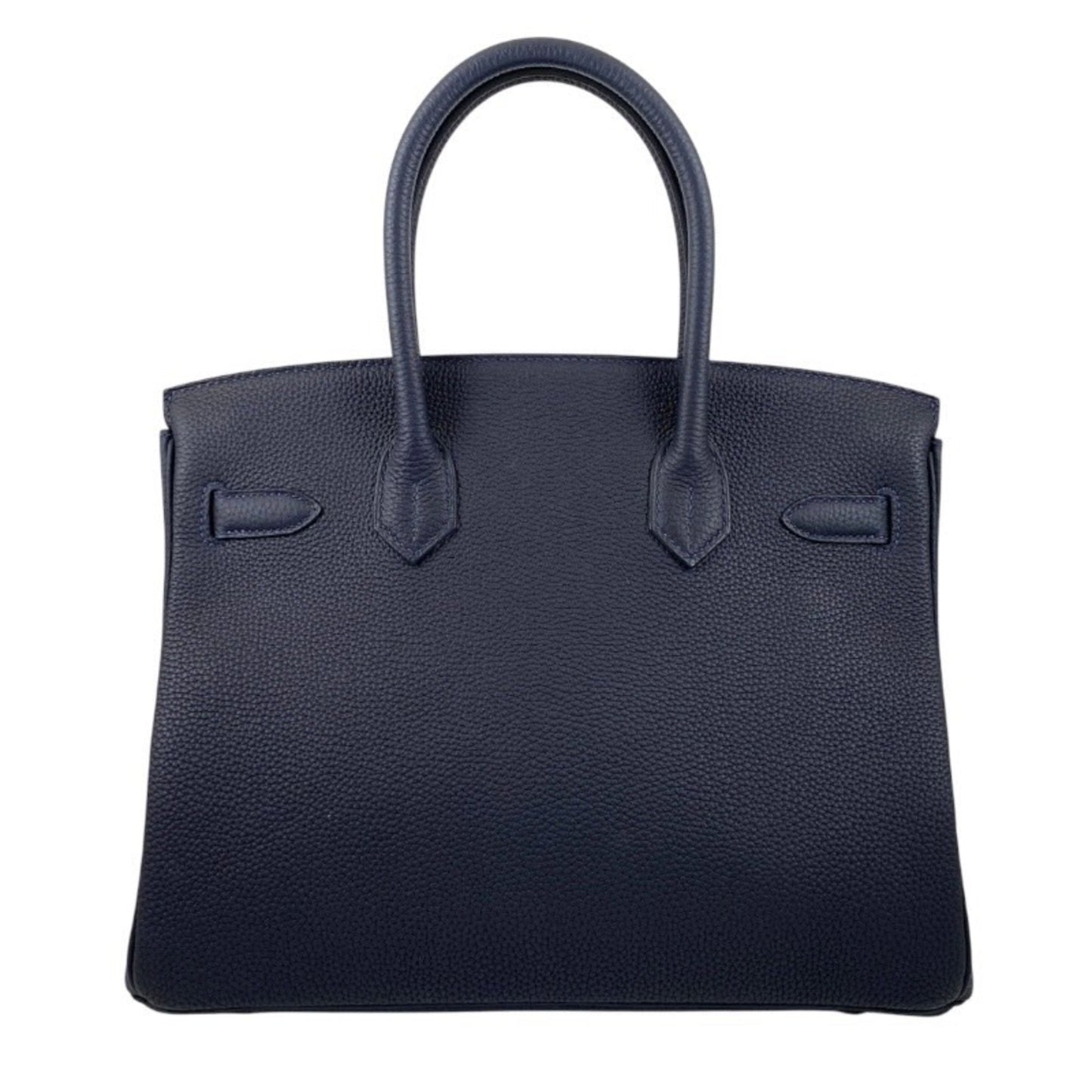 Hermes Blue Nuit Togo Leather Handbag ( )