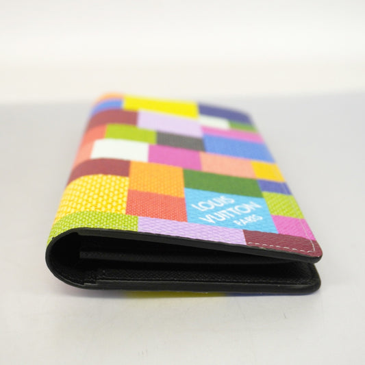 LOUIS VUITTONAuth  Damier Graffit 3D Portofeuil Blaza NM N60457
