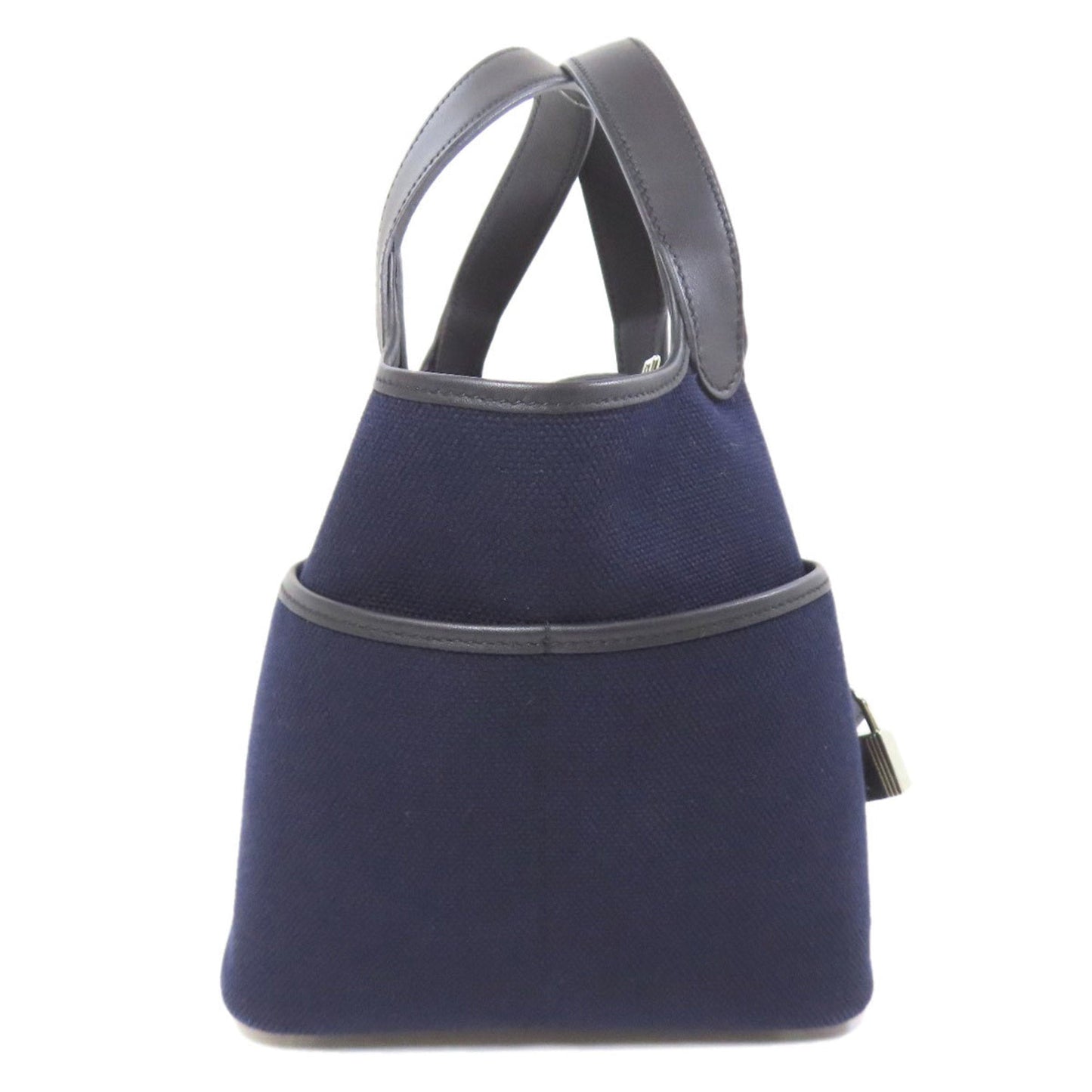 Hermes Black Navy Handbag ( )