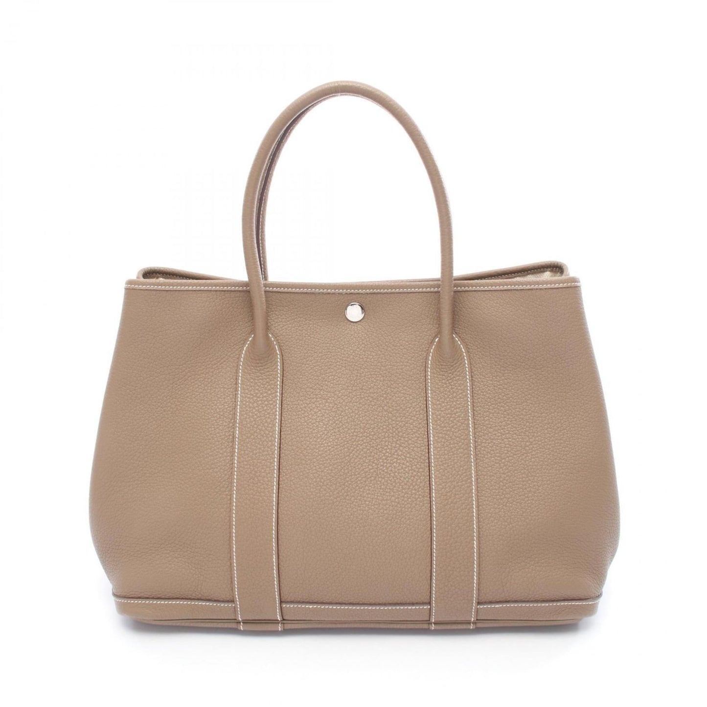 Hermes Brown Negonda Leather Tote Bag ( )
