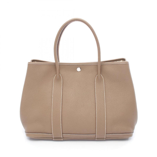 Hermes Brown Negonda Leather Tote Bag ( )