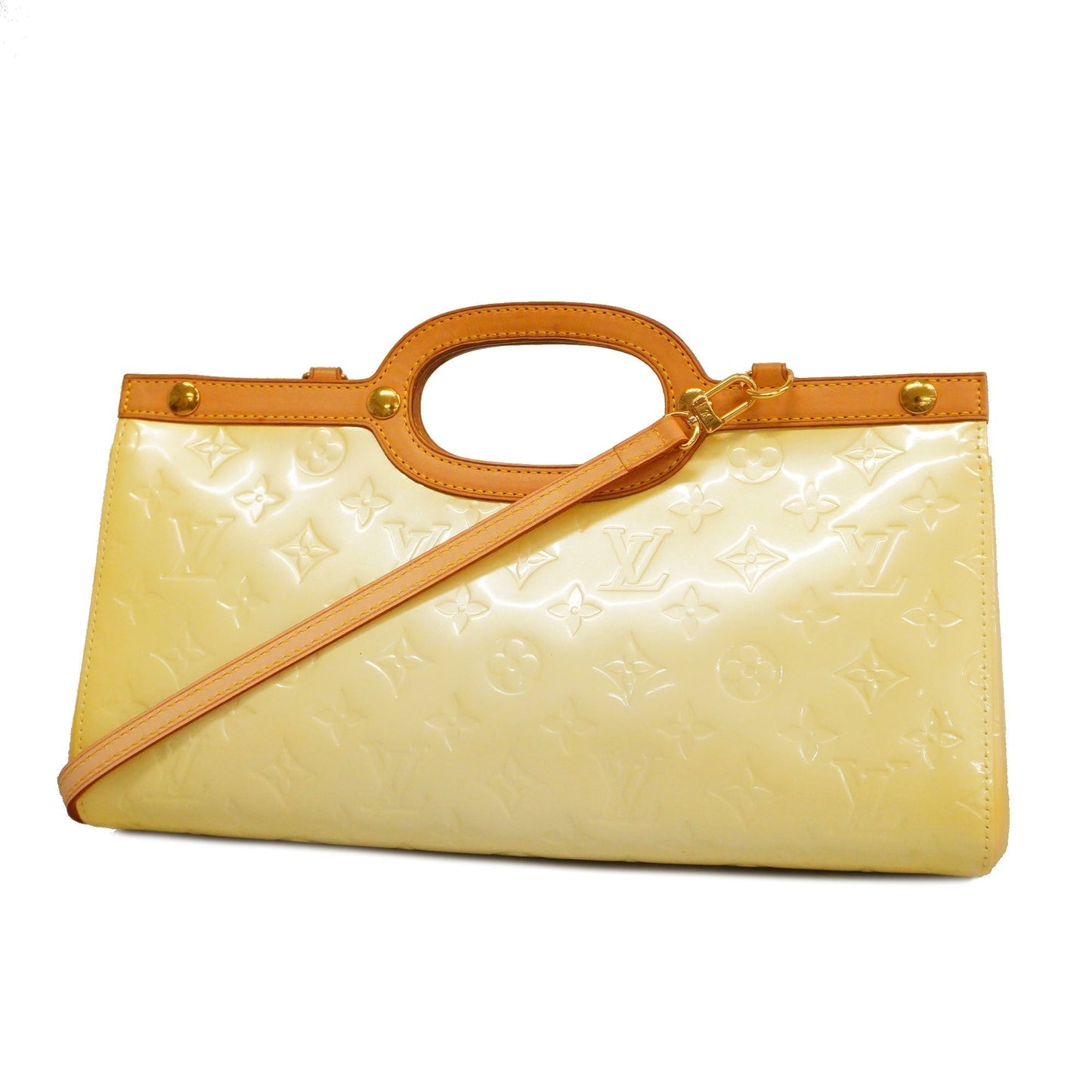 LOUIS VUITTONAuth  Monogram Vernis 2way Bag Roxbury Drive M91374