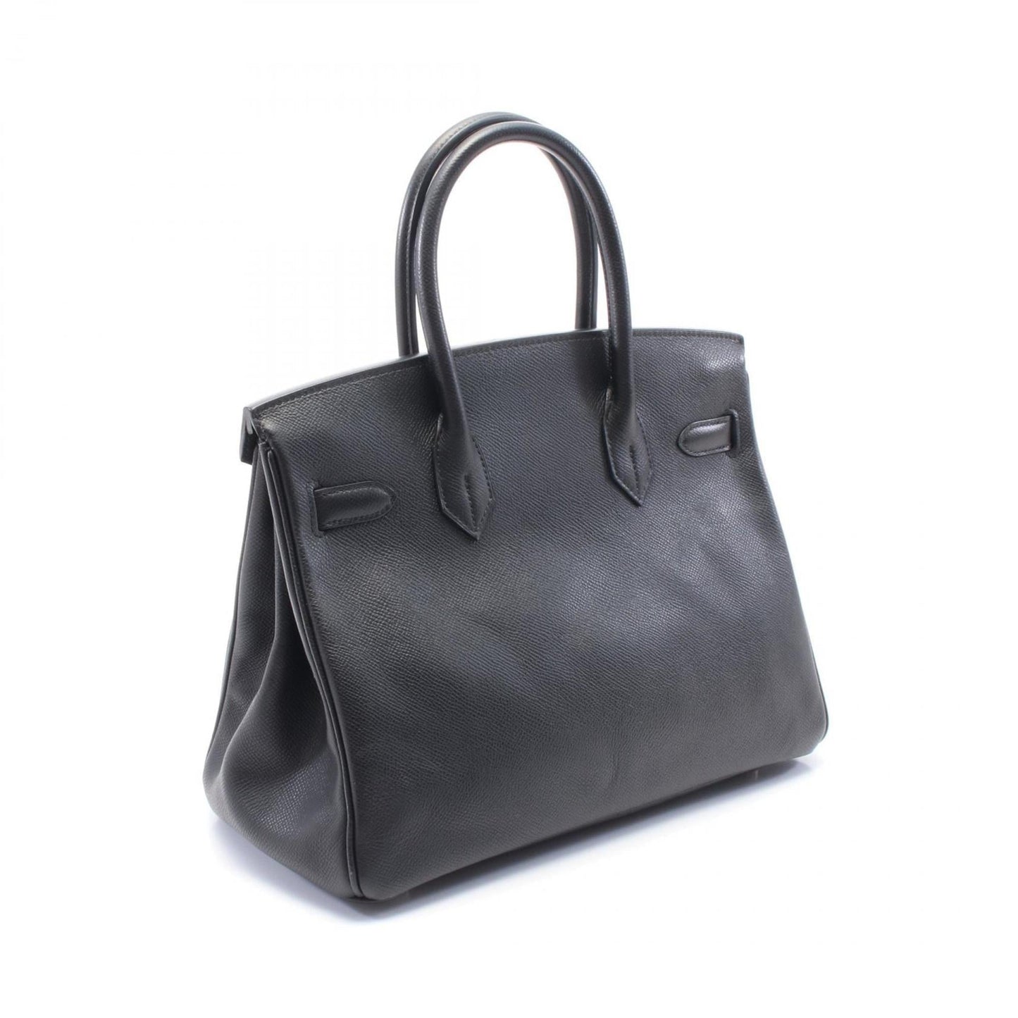 Hermes Birkin Black Epsom Leather Handbag ( )