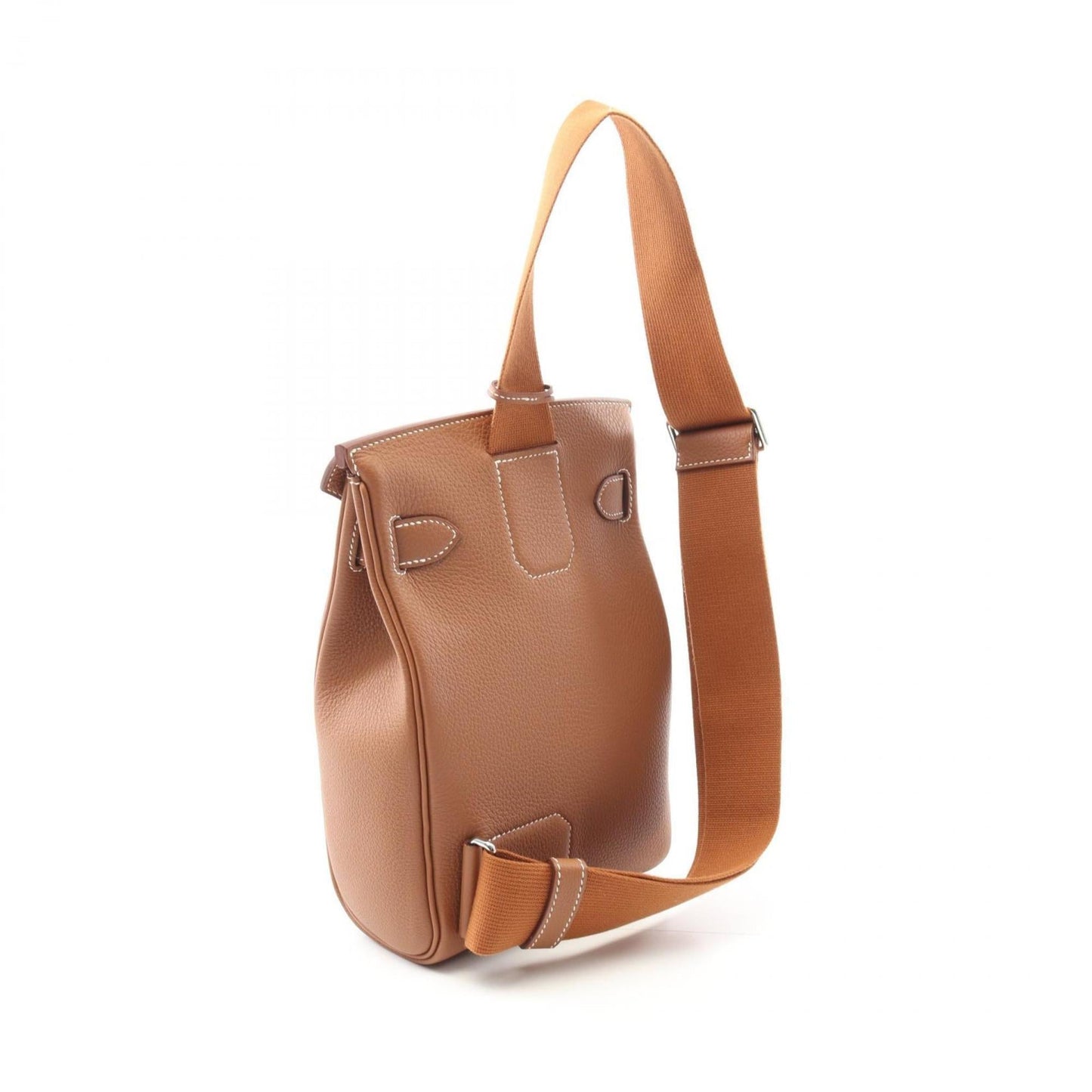 Hermes Brown Togo Leather Fanny Pack ( )