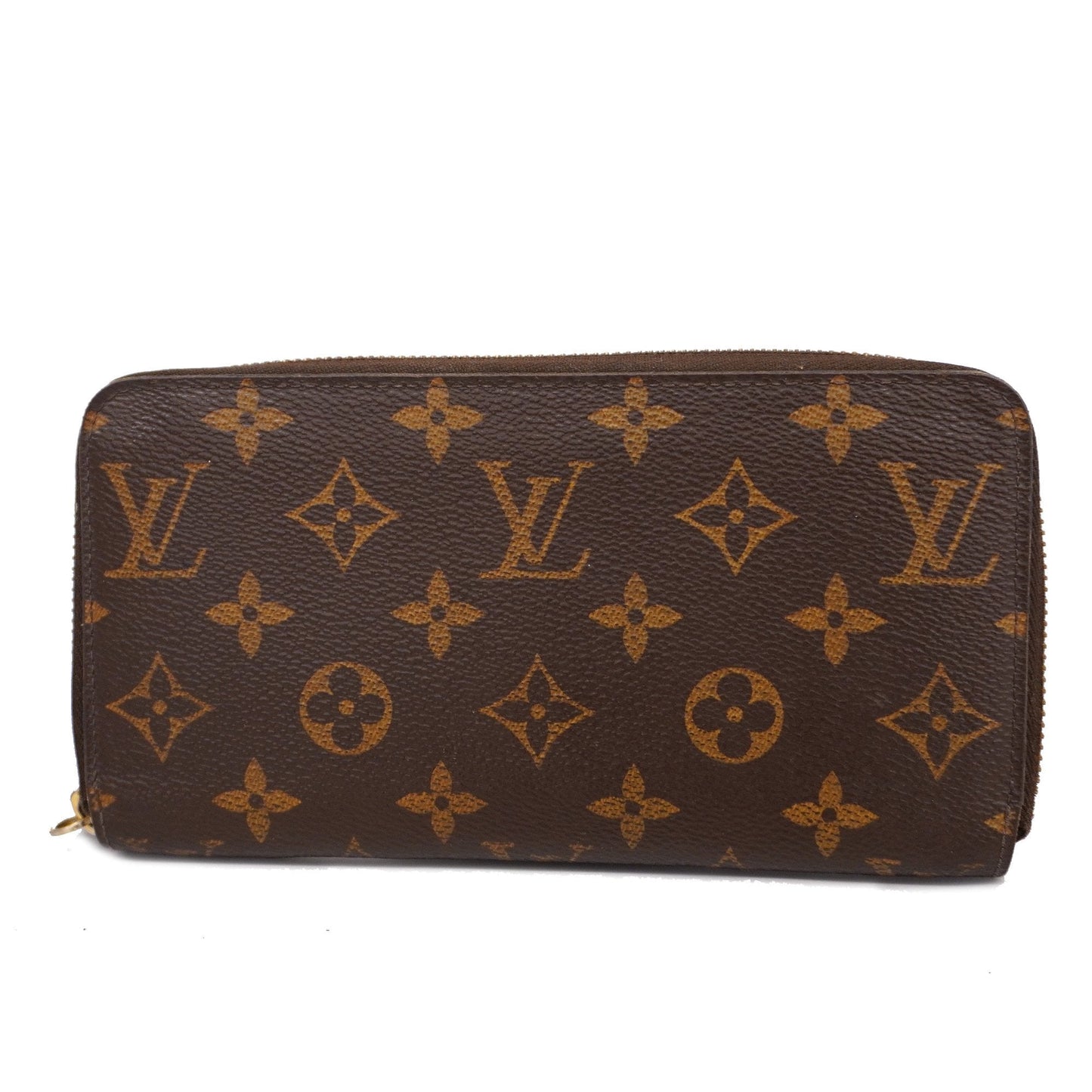 LOUIS VUITTONAuth  Monogram Zippy Wallet M42616 Long Wallet [bi-fold]