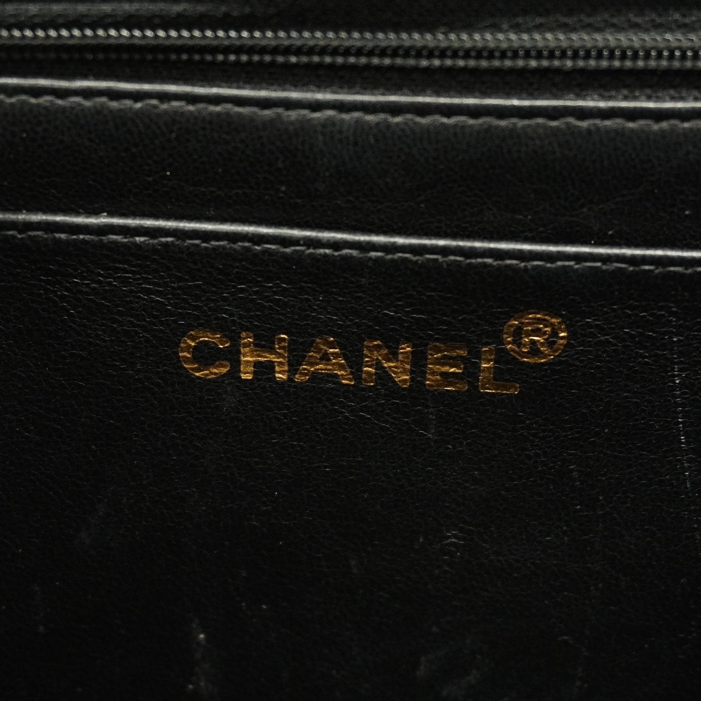 CHANEL Matelasse Big Matelasse W Chain Women's Leather Shoulder Bag Black
