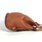 Hermes Brown Leather Backpack ( )