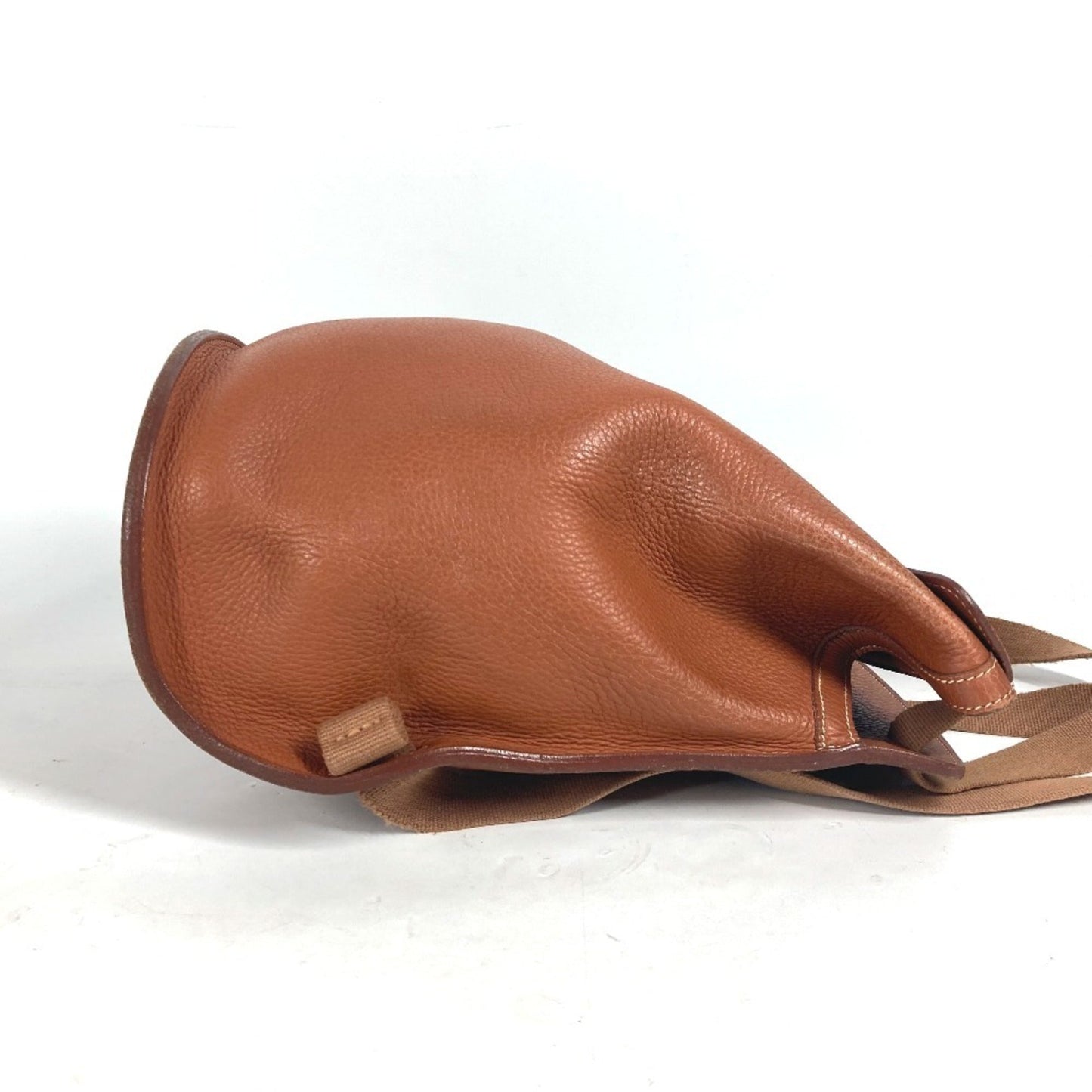 Hermes Brown Leather Backpack ( )