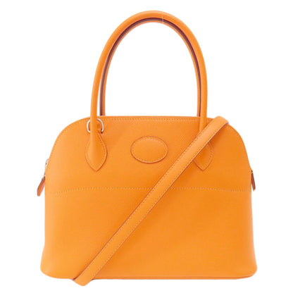 Hermes Apricot Orange Epsom Leather Handbag ( )