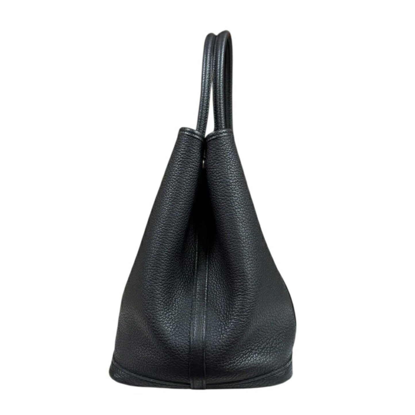 Hermes Black Negonda Leather Tote Bag ( )