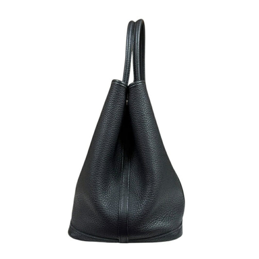 Hermes Black Negonda Leather Tote Bag ( )