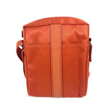Hermes Acapulco Orange Nylon Canvas Pochette Shoulder Bag ( )