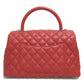CHANEL 2wayShoulder Bag Red Calfskin [cowhide] A92991