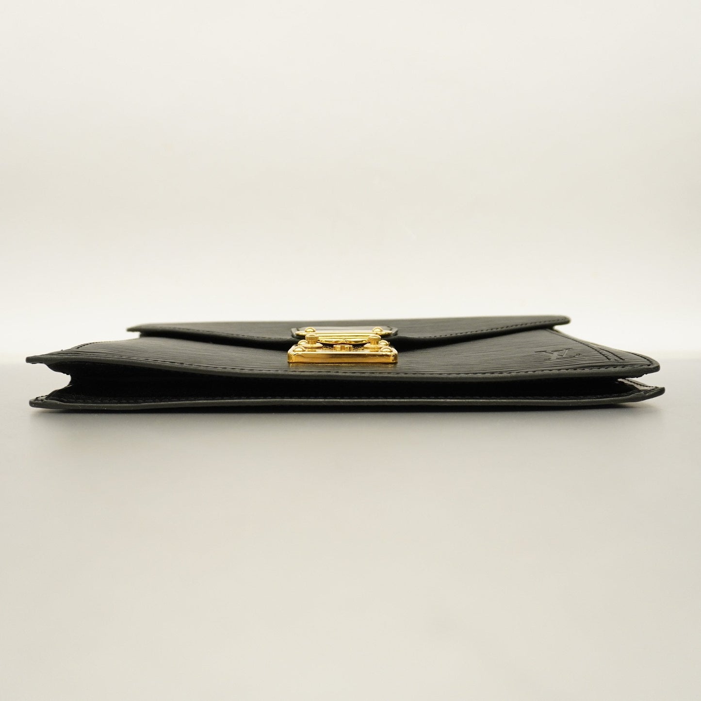LOUIS VUITTONAuth  Epi Serie Dragonne M52612 Clutch Bag Noir