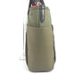 Hermes Brown Khaki Canvas Leather Shoulder Bag Tote Bag ( )