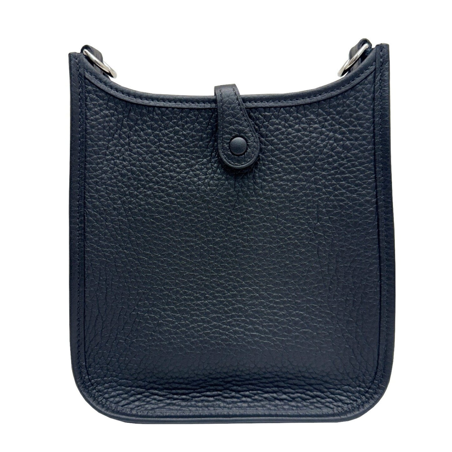 Hermes Black Taurillon Clemence Leather Shoulder Bag ( )