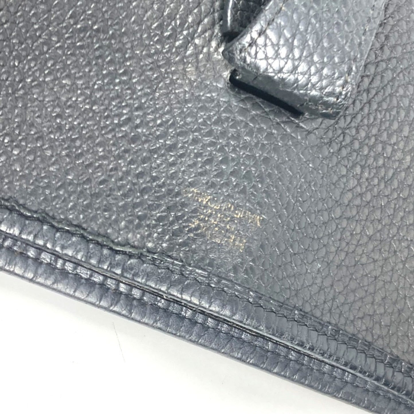 Hermes Black Taurillon Clemence Leather Shoulder Bag ( )