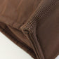 Hermes Brown Canvas Handbag Tote Bag ( )