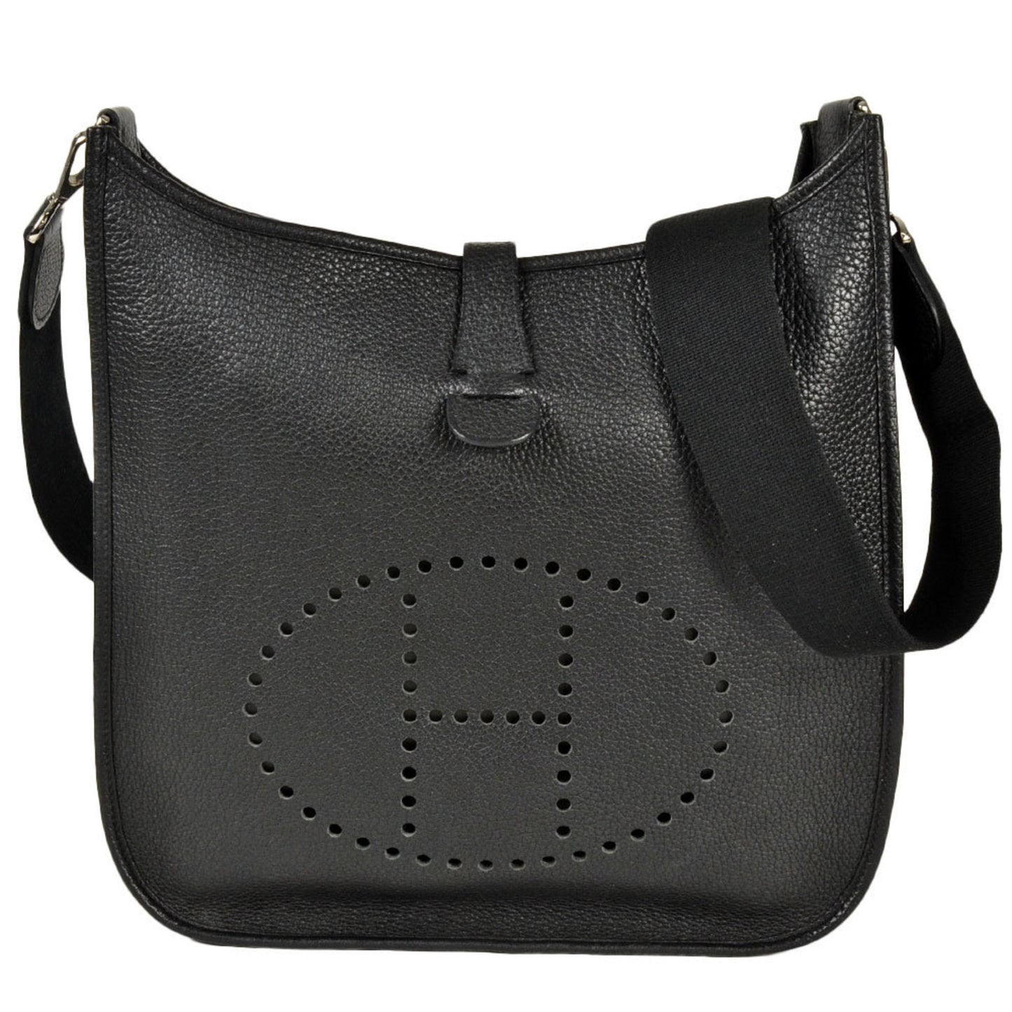 Hermes Black Togo Leather Shoulder Bag ( )